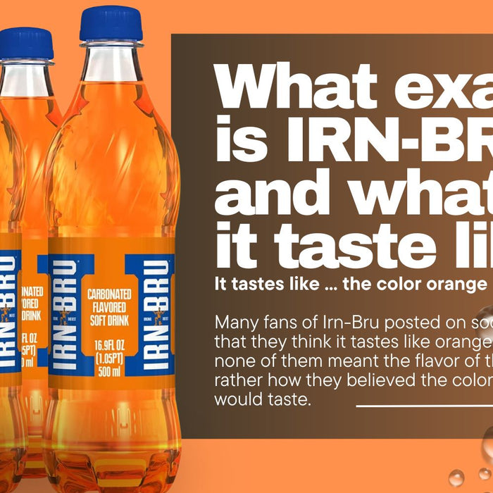 What Flavor Is IRN-BRU Really? A Guide for Curious First-Time Drinkers