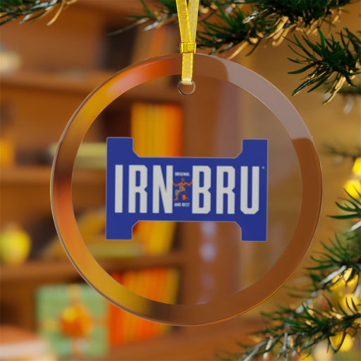 Irn-Bru Glass Ornaments