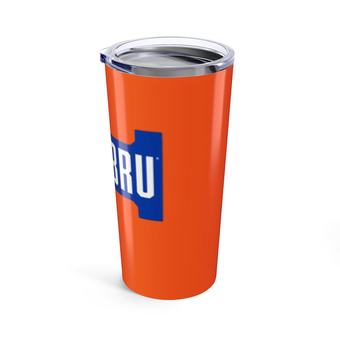 Irn-Bru Inspired Orange Tumbler | 20oz Travel Mug for Work, Sports & Adventures & True BRU Fans