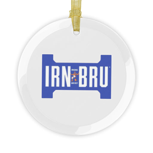 Irn-Bru Glass Ornaments